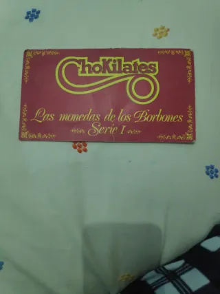 Album Chokilates Las monedas de los Borbones Serie
