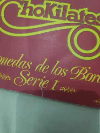 Album Chokilates Las monedas de los Borbones Serie