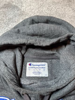 Felpa Champion con cappuccio grigia - Taglia L