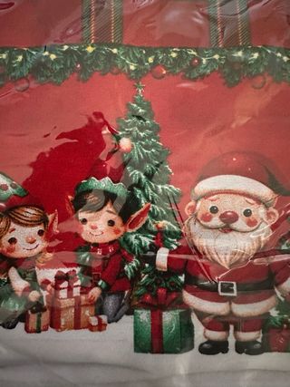 Tovaglia Natale Gold Line 100% Poliestere