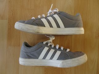 Zapatillas Adidas Grand Court 42 Gris/Blanco
