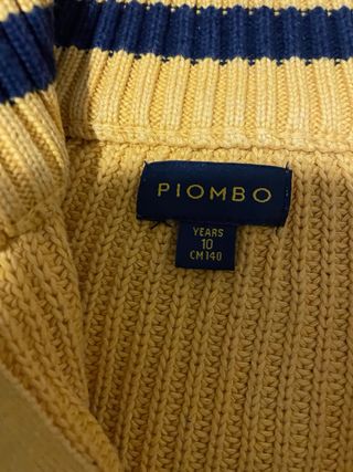 Maglioncino giallo con zip e tasche