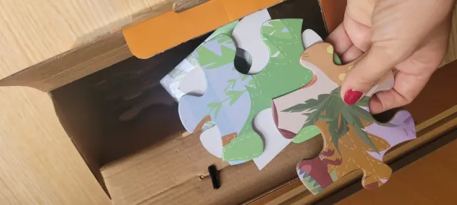 Puzzle Dinosaurios 35 Piezas Jumbo