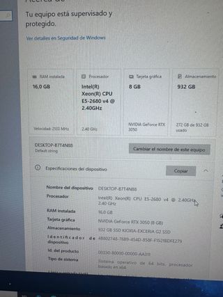 PC Gaming Completo con RGB