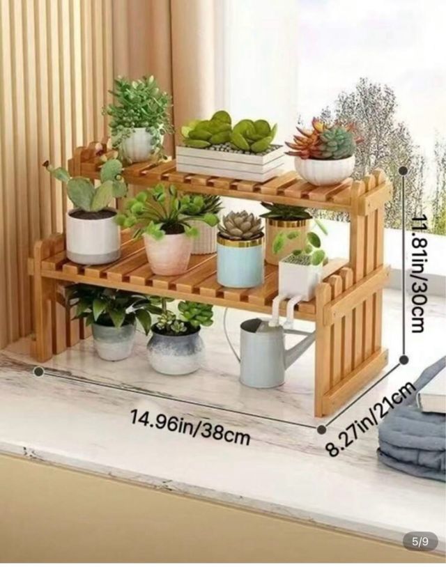 Estanterías de bambú