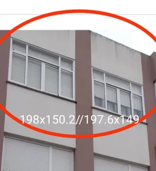 Ventanales aluminio blanco