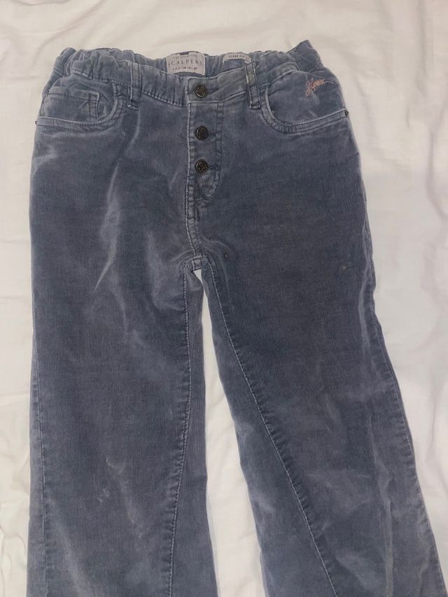 Pantalón Scalpers 12 años Azul Grisáceo