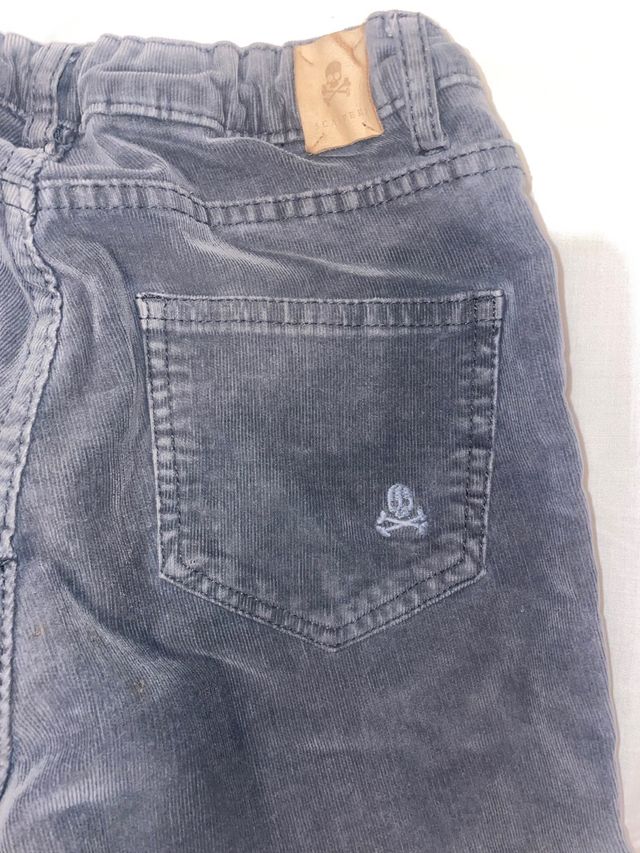 Pantalón Scalpers 12 años Azul Grisáceo