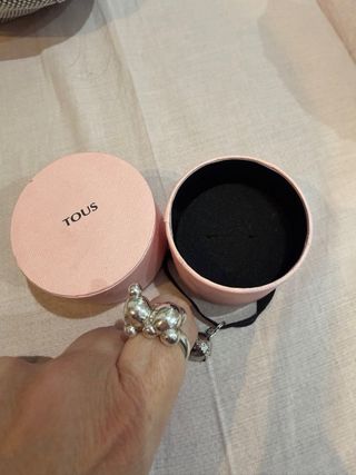 Anillo Tous Oso Plata