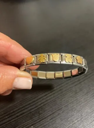 Pulsera Tous Acero y Oro