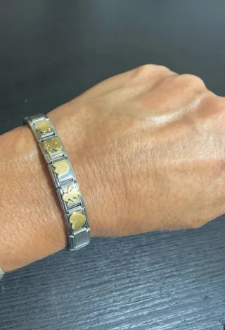 Pulsera Tous Acero y Oro