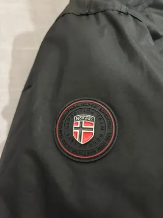 Anorak Geographical Norway Hombre Negro