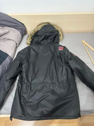 Anorak Geographical Norway Hombre Negro