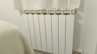 Radiador de calefacción blanco