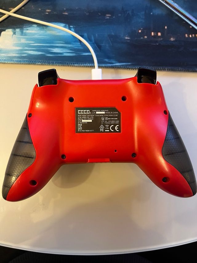 Mando Nintendo Mario Rojo