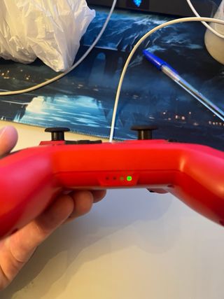 Mando Nintendo Mario Rojo