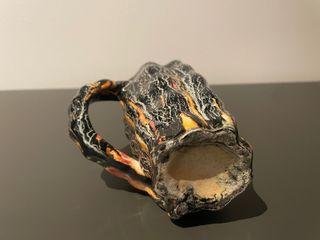 Juego de 5 tazas de cerámica vintage