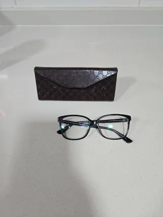 Gafas Gucci para graduar negras de pasta