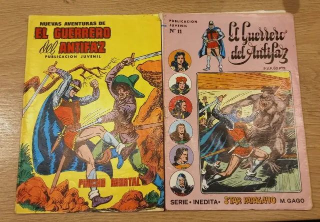 El Guerrero del Antifaz Cómic Publicación Juvenil