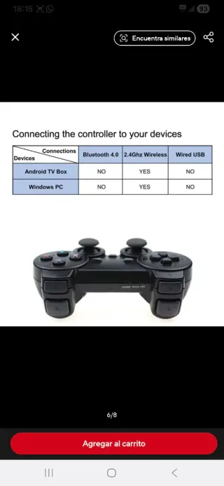 2 mandos inalámbricos