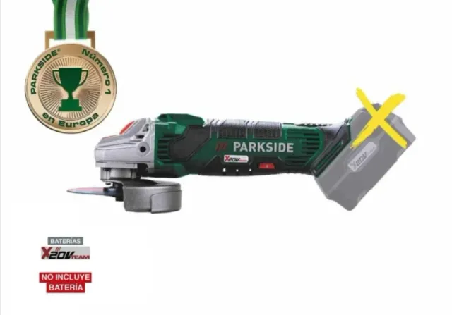 Amoladora Angular Parkside 20V