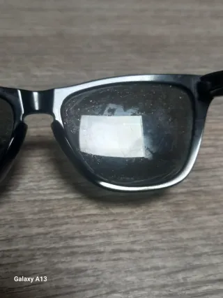 Occhiali da sole Oakley Frogskins neri e blu