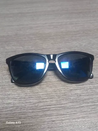 Occhiali da sole Oakley Frogskins neri e blu