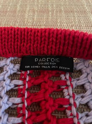 Jersey Parfois Crochet Rayas Talla Única
