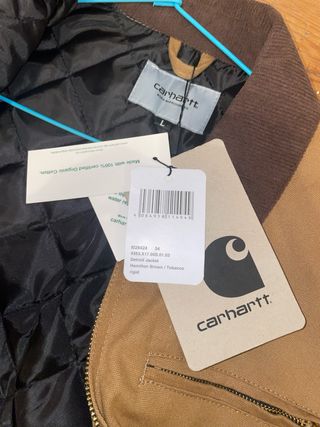 Chaqueta Carhartt Detroit Hamilton Marrón Talla L