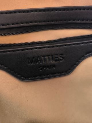 Bolso bandolera Matties beige