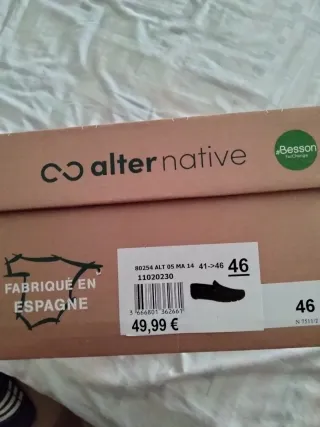 Zapatos de piel Alternative talla 46