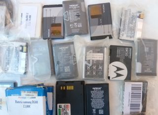 70 Baterías Móviles Antiguas Nokia, Motorola, Sams