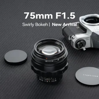 TTArtisan 75mm f/1.5 M42 Swirly Bokeh
