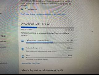 Ordenador Intel Core i3 7100 4GB RAM 477GB SSD