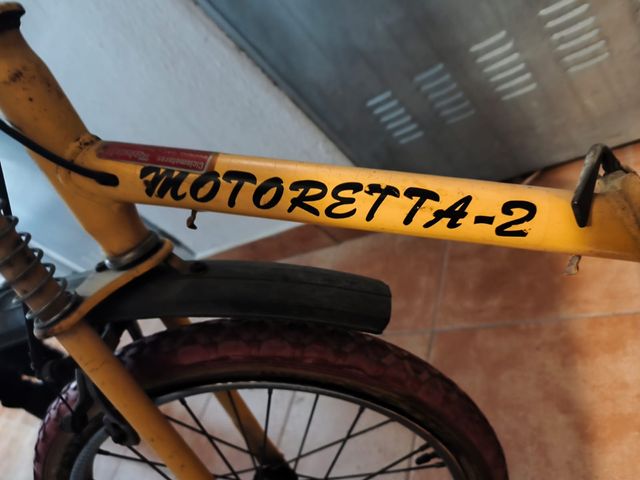 Bicicleta Plegable Motoretta 2 Clásica