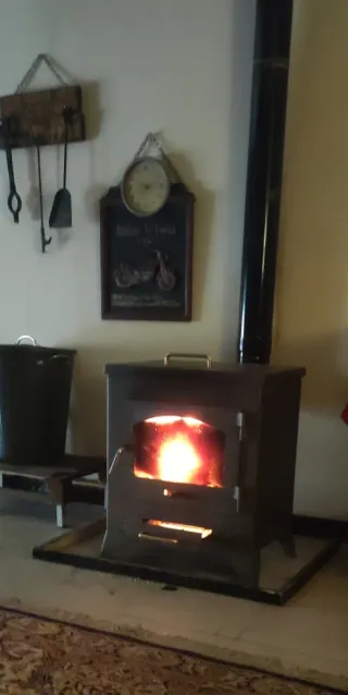 Estufa de leña OSLO con horno panadero