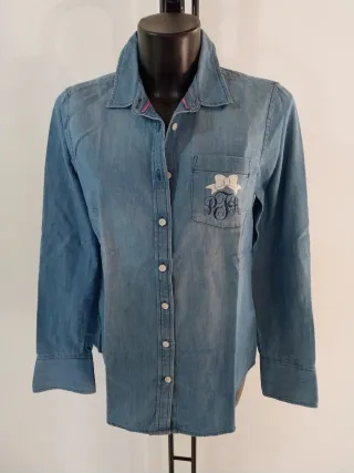Camicia Tommy Hilfiger Denim con Monogramma