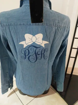 Camicia Tommy Hilfiger Denim con Monogramma