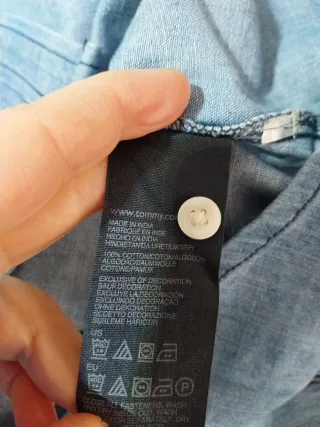 Camicia Tommy Hilfiger Denim con Monogramma