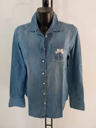 Camicia Tommy Hilfiger Denim con Monogramma