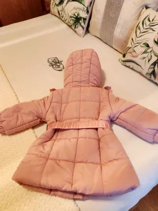 Abrigo niña rosa Miranda .