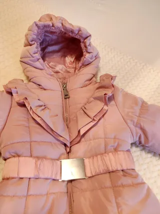 Abrigo niña rosa Miranda .