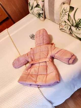 Abrigo niña rosa Miranda .