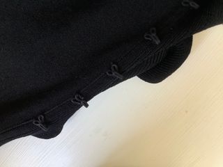 Chaqueta Carolina Herrera Negra con Volantes