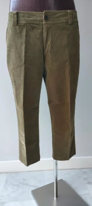 Pantalón de pana verde