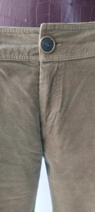 Pantalón de pana verde