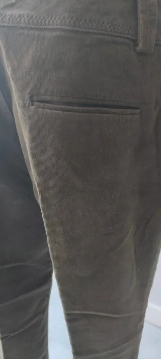 Pantalón de pana verde