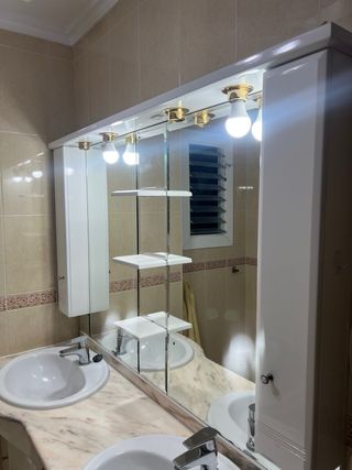 Mueble de baño doble seno
