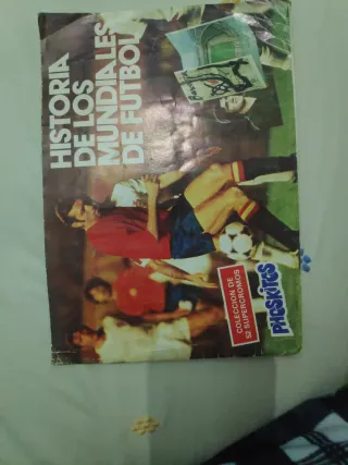 Álbum Historia Mundiales Fútbol Cromos