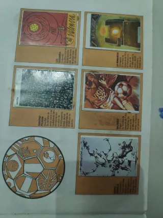 Álbum Historia Mundiales Fútbol Cromos